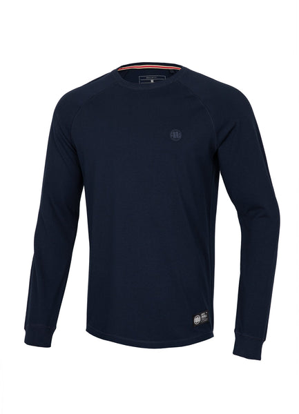 Longsleeve Heavyweight Spandex SMALL LOGO Granatowy - kup z Pit Bull West Coast Oficjalny Sklep 