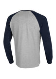 Longsleeve Heavyweight SMALL LOGO Szary/Granatowy - kup z Pit Bull West Coast Oficjalny Sklep 