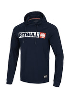 Longsleeve z kapturem Heavyweight HILLTOP Granatowy - kup z Pit Bull West Coast Oficjalny Sklep 