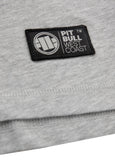 Longsleeve z kapturem Heavyweight SMALL LOGO Szary/Granatowy - kup z Pit Bull West Coast Oficjalny Sklep 