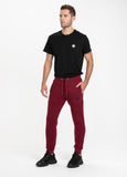 SPODNIE DRESOWE SMALL LOGO BURGUNDOWE - kup z Pit Bull West Coast Oficjalny Sklep 