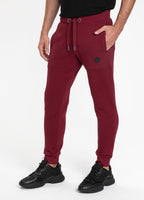 SPODNIE DRESOWE SMALL LOGO BURGUNDOWE - kup z Pit Bull West Coast Oficjalny Sklep 