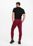 SPODNIE DRESOWE SMALL LOGO BURGUNDOWE - kup z Pit Bull West Coast Oficjalny Sklep 