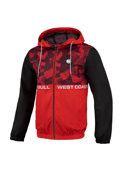 Kurtka SHERWOOD Red/Black Camo - kup z Pit Bull West Coast Oficjalny Sklep