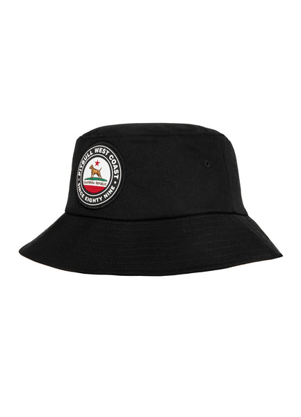 Czapka Bucket Hat CALIFORNIA DOG Czarna - kup z Pit Bull West Coast Oficjalny Sklep 