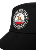 Czapka Bucket Hat CALIFORNIA DOG Czarna - kup z Pit Bull West Coast Oficjalny Sklep 