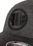 Czapka Full Cap 3D Embroidery LOGO Czarna Melanż - kup z Pit Bull West Coast Oficjalny Sklep 