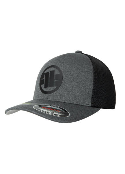 Czapka Full Cap Mesh LOGO Ciemnoszara/Czarna - kup z Pitbull West Coast Oficjalny Sklep 