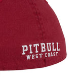 CZAPKA FULL CAP PITBULL CZERWONA - kup z Pit Bull West Coast Oficjalny Sklep