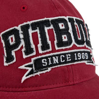 CZAPKA FULL CAP PITBULL CZERWONA - kup z Pit Bull West Coast Oficjalny Sklep
