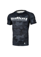 Rashguard fitted BOXING Czarne Camo - kup z Pit Bull West Coast Oficjalny Sklep 