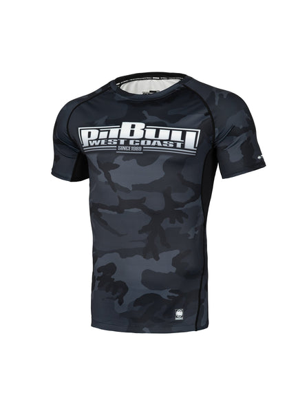 Rashguard fitted BOXING Czarne Camo - kup z Pit Bull West Coast Oficjalny Sklep 