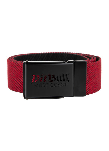Pasek Parciany Old Logo Red - kup z Pit Bull West Coast Oficjalny Sklep