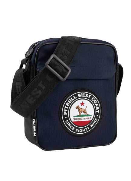 TORBA NA RAMIĘ CIRCAL DOG CZARNO-GRANATOWA - kup z Pit Bull West Coast Oficjalny Sklep