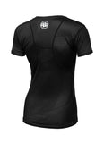 Koszulka Techniczna Damska Mesh SHU SMALL LOGO Czarna - kup z Pit Bull West Coast Oficjalny Sklep 