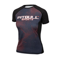 Rashguard damski Mesh Performance Pro plus Iron Logo