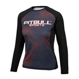 Longsleeve Rashguard damski Mesh Performance Pro plus Iron Logo