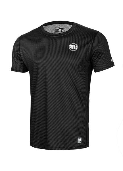 Rashguard Mesh Carbon Small Logo Czarny - kup z Pit Bull West Coast Oficjalny Sklep 