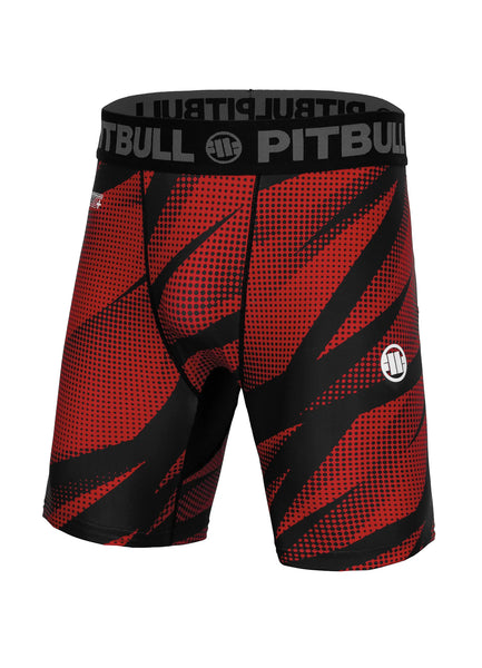 Spodenki kompresyjne DOT CAMO 2 Czerwone - kup z Pit Bull West Coast Oficjalny Sklep 