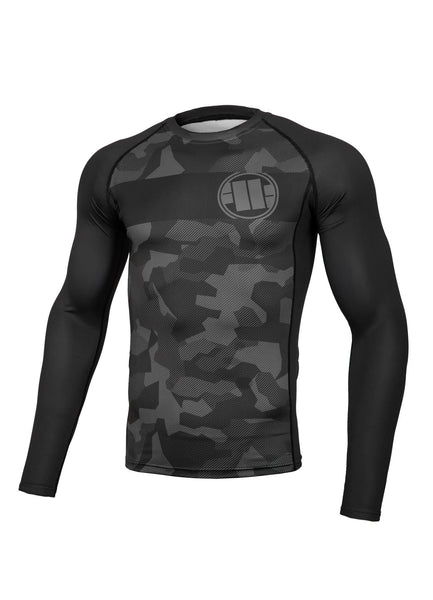 Rashguard longsleeve fitted DILLARD CASINO Szary Camo - kup z Pit Bull West Coast Oficjalny Sklep 