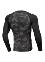 Rashguard longsleeve fitted DILLARD CASINO Szary Camo - kup z Pit Bull West Coast Oficjalny Sklep 
