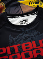 Rashguard longsleeve fitted MASTER OF MUAY THAI Czarny - kup z Pit Bull West Coast Oficjalny Sklep 