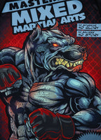 Rashguard longsleeve fitted MASTER OF MMA Czarny - kup z Pit Bull West Coast Oficjalny Sklep 