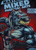 Rashguard longsleeve fitted MASTER OF MMA Czarny - kup z Pit Bull West Coast Oficjalny Sklep 