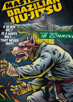 Rashguard fitted MASTER OF BJJ Czarny - kup z Pit Bull West Coast Oficjalny Sklep 