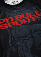 Rashguard fitted MASTER OF MUAY THAI Czarny - kup z Pit Bull West Coast Oficjalny Sklep 