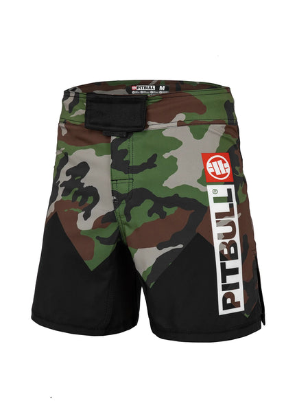 Spodenki Grapplingowe 3 CROSS Camo - kup z Pit Bull West Coast Oficjalny Sklep 