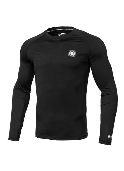 Rashguard Longsleeve Performance SMALL LOGO Czarny - kup z Pit Bull West Coast Oficjalny Sklep 