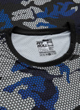 Rashguard Mesh NET CAMO Woodland Niebieski - kup z Pit Bull West Coast Oficjalny Sklep 
