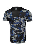 Rashguard Mesh NET CAMO Woodland Niebieski - kup z Pit Bull West Coast Oficjalny Sklep 