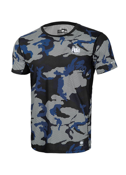 Rashguard Mesh NET CAMO Woodland Niebieski - kup z Pit Bull West Coast Oficjalny Sklep 