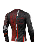 LONGSLEEVE RASHGUARD CHARGER Czerwony - kup z Pit Bull West Coast Oficjalny Sklep