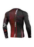 LONGSLEEVE RASHGUARD CHARGER Czerwony - kup z Pit Bull West Coast Oficjalny Sklep