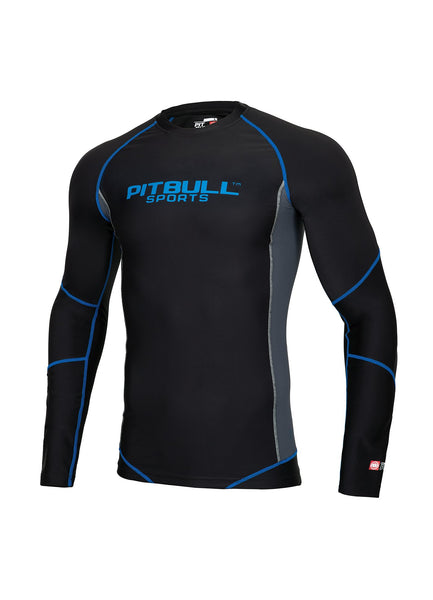 LONGSLEEVE RASHGUARD PRO PLUS Niebieski - kup z Pit Bull West Coast Oficjalny Sklep