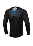 LONGSLEEVE RASHGUARD PERFORMANCE BLUE SKULL - kup z Pit Bull West Coast Oficjalny Sklep