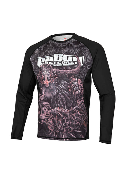 LONGSLEEVE RASHGUARD PERFORMANCE MESH WARRIOR XVIII - kup z Pit Bull West Coast Oficjalny Sklep