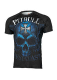 RASHGUARD PERFORMANCE BLUE SKULL - kup z Pit Bull West Coast Oficjalny Sklep