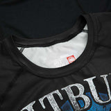 LONGSLEEVE RASHGUARD PERFORMANCE BLUE SKULL - kup z Pit Bull West Coast Oficjalny Sklep