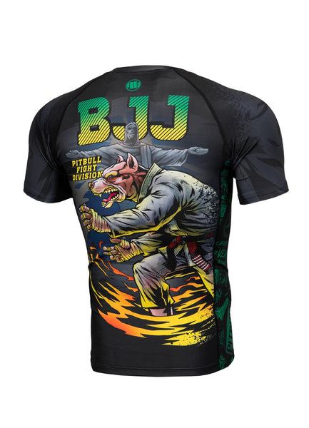 RASHGUARD MASTER OF BJJ CZARNY - kup z Pit Bull West Coast Oficjalny Sklep