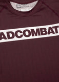 ADCC HILLTOP Short Sleeve Rashguard BURGUNDY - kup z Pit Bull West Coast Oficjalny Sklep