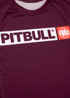 RASHGUARD HILLTOP BURGUND - kup z Pit Bull West Coast Oficjalny Sklep