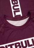 RASHGUARD HILLTOP BURGUND - kup z Pit Bull West Coast Oficjalny Sklep