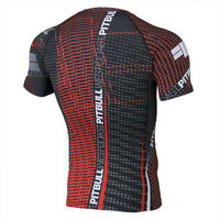 RASHGUARD CHARGER CZERWONY - kup z Pit Bull West Coast Oficjalny Sklep