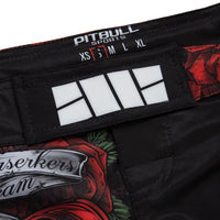DAMSKIE SPODENKI TRENINGOWE GRAPPLING BERSERKERS ROSES - kup z Pit Bull West Coast Oficjalny Sklep