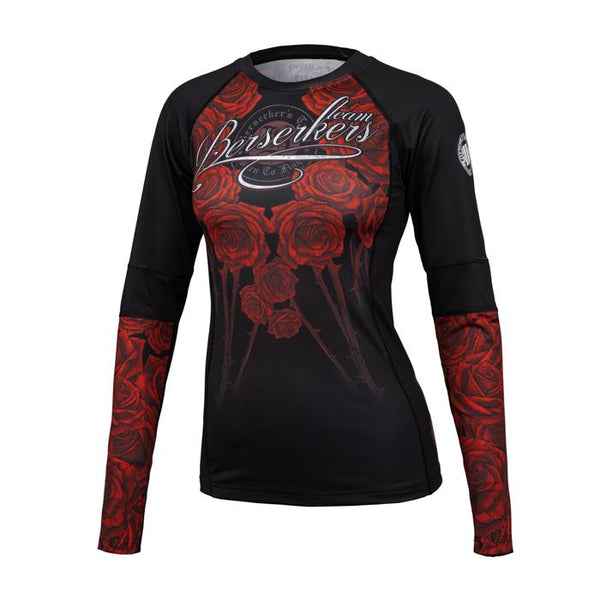 DAMSKI LONGSLEEVE RASHGUARD BERSERKERS ROSES - kup z Pit Bull West Coast Oficjalny Sklep