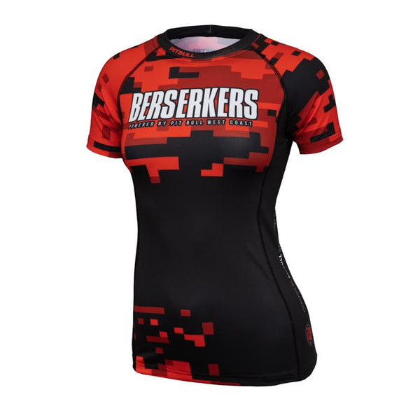 DAMSKI SHORTSLEEVE RASHGUARD BERSERKERS DIGITAL - kup z Pit Bull West Coast Oficjalny Sklep